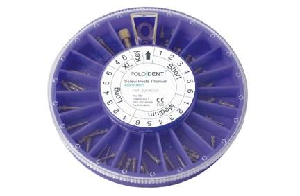 Titanium rodskrue assorteret*