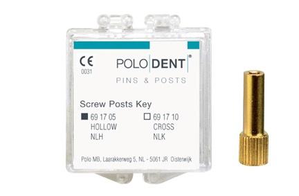 Titanium rodskrue nøgle NLH hul*