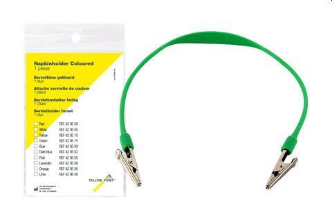 Servietholder grøn plast*