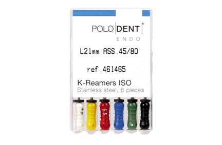 K-Reamer 6 stk 21 mm str 45-80 ass*