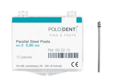 Stålstifter 0.90 mm str. 3 10 stk*