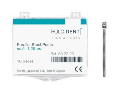 Stålstifter 1.25 mm str. 5 10 stk*