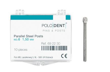 Stålstifter 1.50 mm str. 6 10 stk*