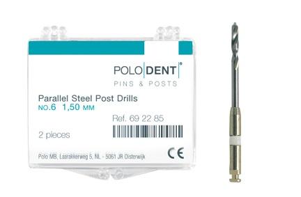 Bor til stålstifter 1.50 mm str. 6 2 stk*