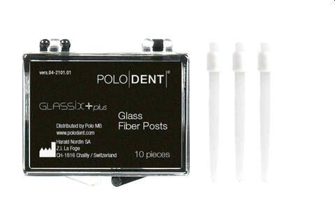 Glassix + Plus fiberstifter 10 stk nr.1 Ø 1.2 - 0.6*