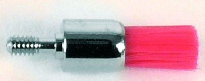 Polerbørste med skrue 36 stk pink blød*