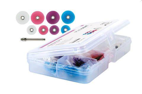 PoloFlex Pop-on prøvesæt med i alt 80 pudseskiver