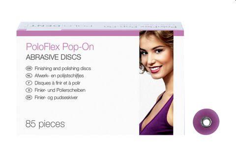 PoloFlex Pop-on Ø 10 mm medium lilla 85 stk*