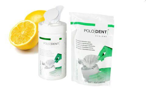 Desinfektionsserviet 12x100 stk lemon