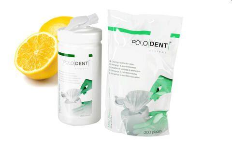 Desinfektionsserviet maxi 6x200 stk lemon*