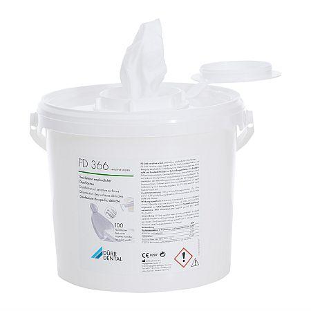 FD 366 Sensitiv wipes boks med 100 klude*
