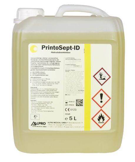 PrintoSept-ID aftryksdesinfektion 5 liter