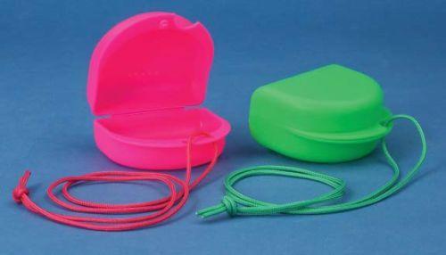 Ortho-box 8x7x4 cm 10 stk neongul/grøn