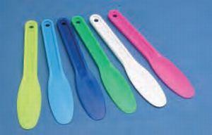 Blandespatel til alginat hård plast ass farver 6 stk