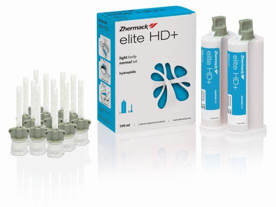 Elite HD+ 2x50 ml Light normal og 12 grå spidser