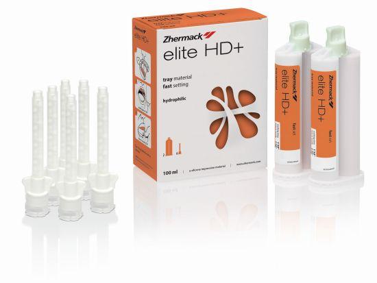Elite HD+ 2x50 ml Tray Fast set og 6 hvide spidser