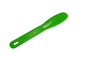 Blandespatel i hård plast grøn*