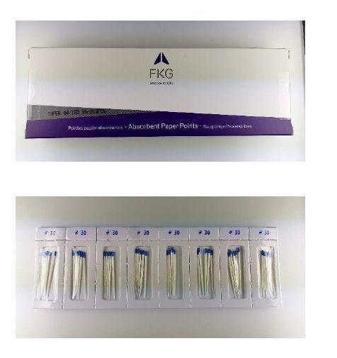 Paper Points steril  200 stk ass farver ISO 45-80/0.02*