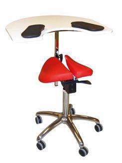 Twin sæde med albuebord black*