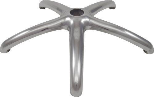 Sokkel i aluminium med hjul stor Ø 600 mm*