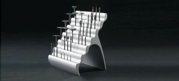 Organ.Ez Solid aluminium borstander*