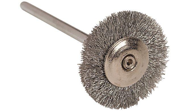 Silver wire børste 19 mm 12 stk*