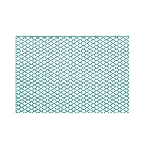 Geo Diagonal grid turkis 70x70 mm 20 stk*