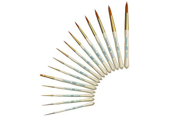 Takanishi børste sæt med af nr 2 og 0*