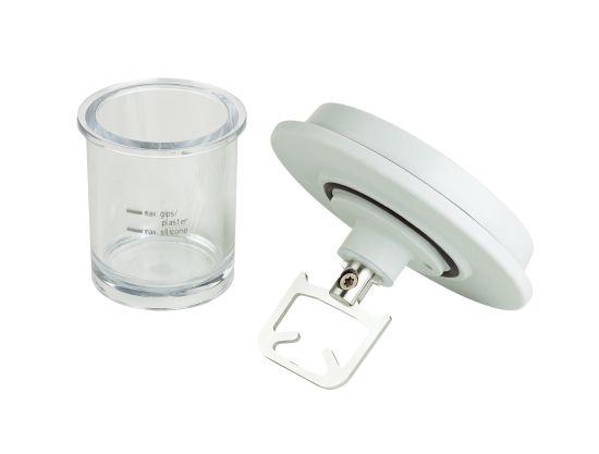 Udrøringsskål med blandespatel 65 ml*