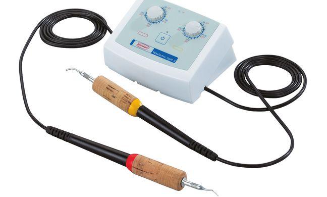 Waxlectric light II 230V* Vokskniv med 2 håndstykker*