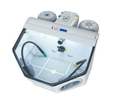 Basic master sandblæser 2 kamre 70-250µ/70-250µ 230V*