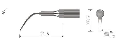 Xpedent spids A uden torque nøgle (EMS)