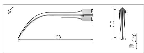 Xpedent spids G5 uden torque nøgle (EMS)*