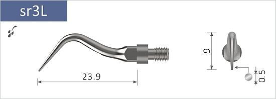 Xpedent spids sr3L uden torque nøgle (Sirona)