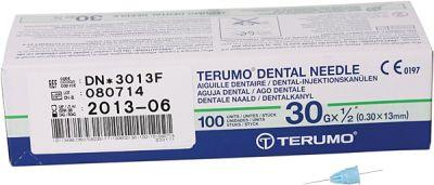 Tubule kanyle 30G Blå gevind 0.3 x 13 mm 100 stk