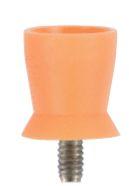 Gummikop Regular Latexfri Kort 100 stk Skrue Orange