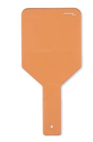 Beskyttelsesskærm håndholdt orange