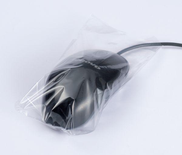 Overtræk til pc mus klar plast 18x8.5 cm 500 stk*