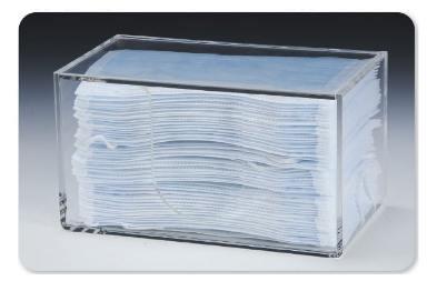 Dispenser til mundbind klar akryl*