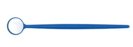 Mundspejl engangs Ø23cm blå 10 stk*