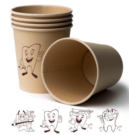 GreenLine Bamboo drikkebæger af bambus 170ml. 1.000 stk moti