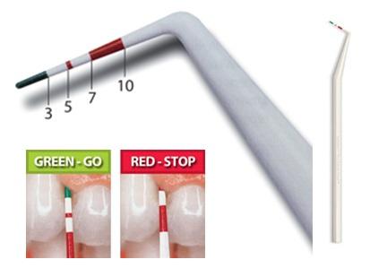 Pochemåler PerioWise Original 3-5-7-10 mm plast 6 stk