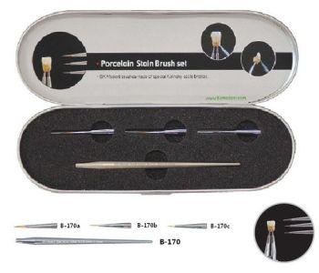 Penselskaft i metal til pensel-/malespidser