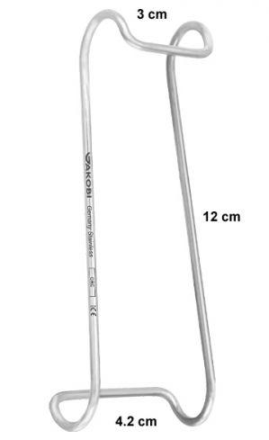 Læbe- og kindholder Columbia CRC 12 cm*