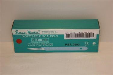 Skalpel nr. 11 steril lige 10 stk