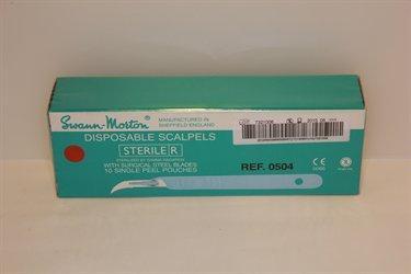 Skalpel nr. 12 steril segl 10 stk