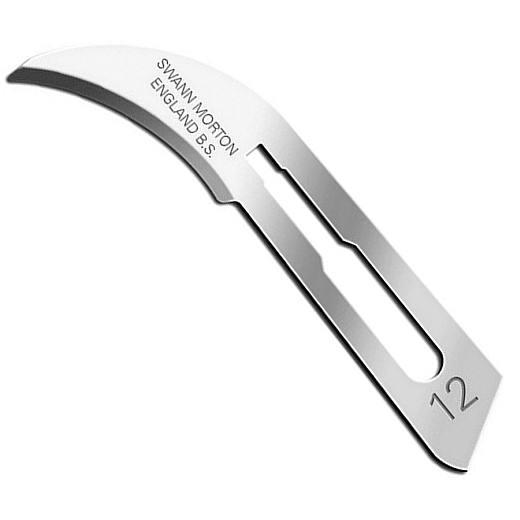 Skalpelblad nr. 12 steril segl 100 stk