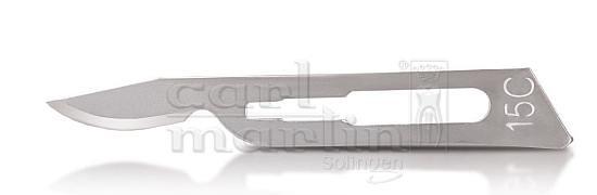 Skalpelblad nr. 15C steril 100 stk