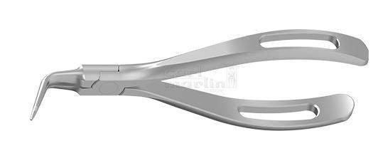 Rotator rodspidstang fin og lang kæbe RH coated*