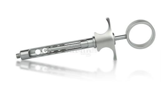 Tubulesprøjte rustfri stål med metrisk gevind